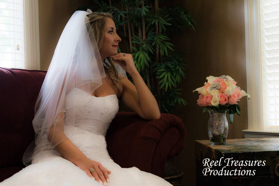 Bride photo shoot