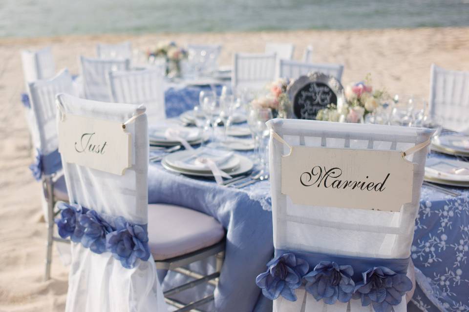 Reception on the Beach