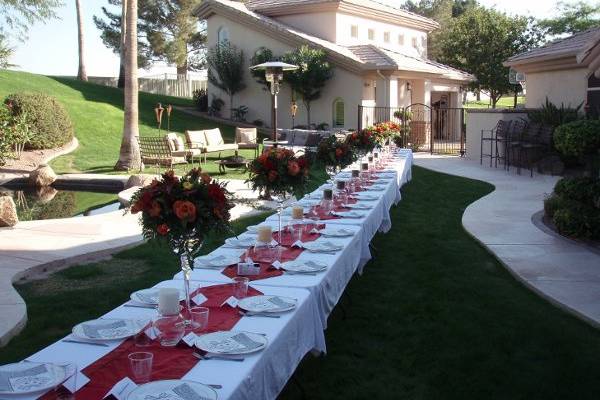 Fiesta Flowers, Plants & GiftsCarlson WeddingCenterpieces