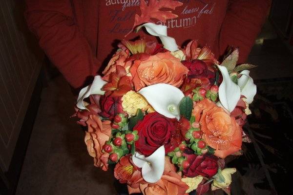 Fiesta Flowers, Plants & GiftsCarlson WeddingBridal Bouquet