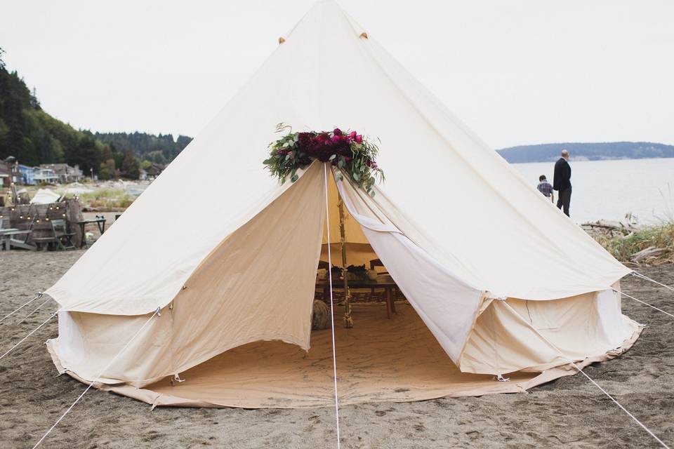 Boho tent