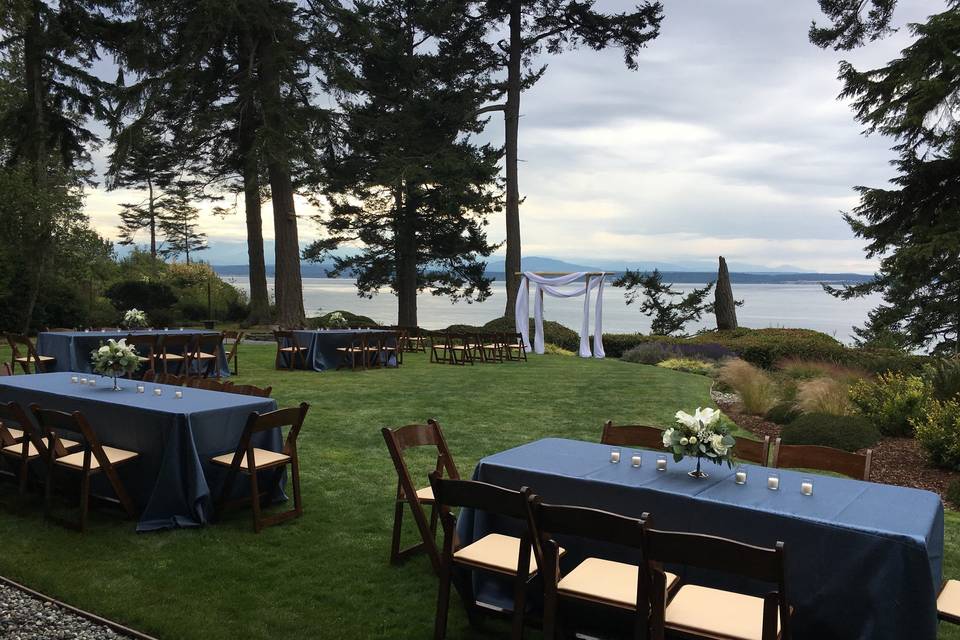 Wedding venue on whidbey