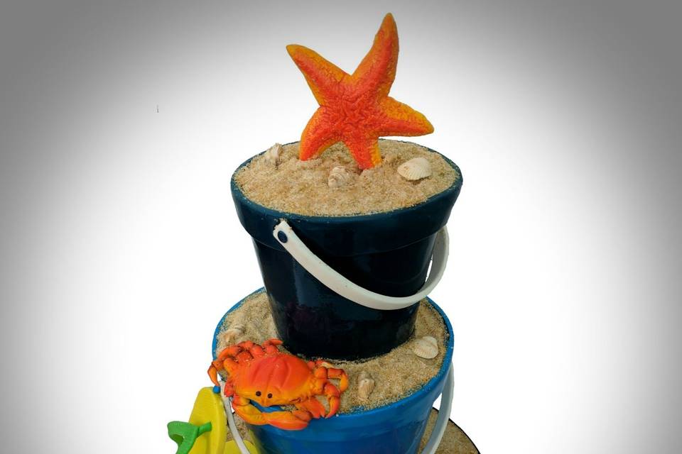 Beach cake