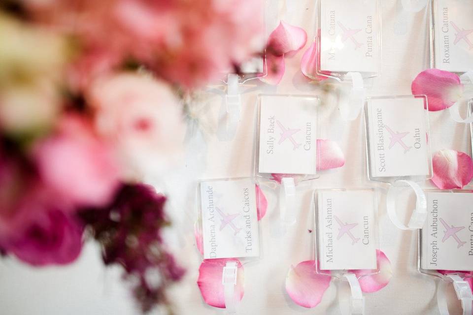 Escort cards