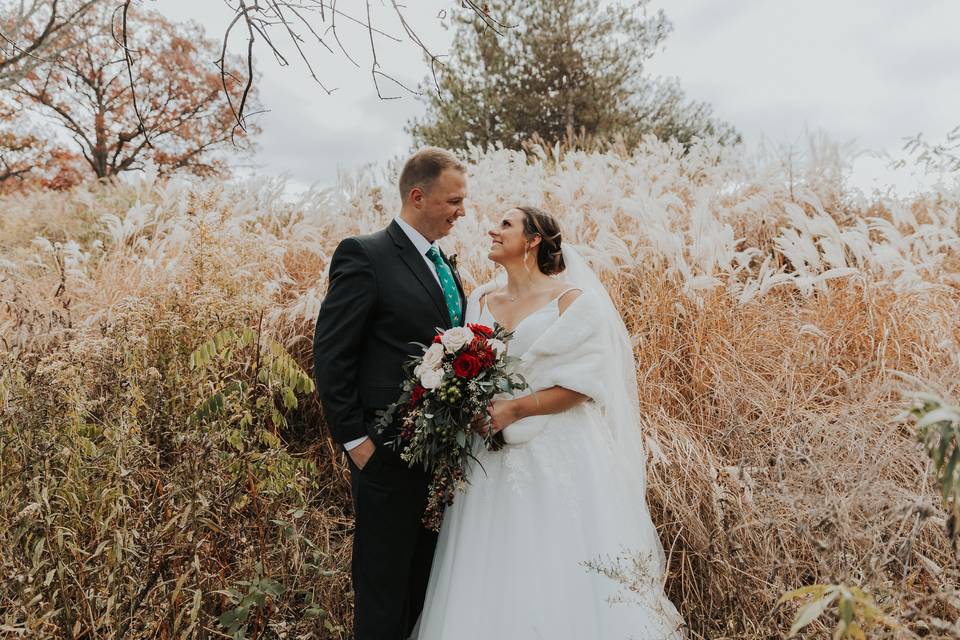 Couple in grass-Ali Lockery