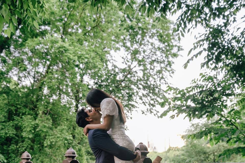 Central Park engagement