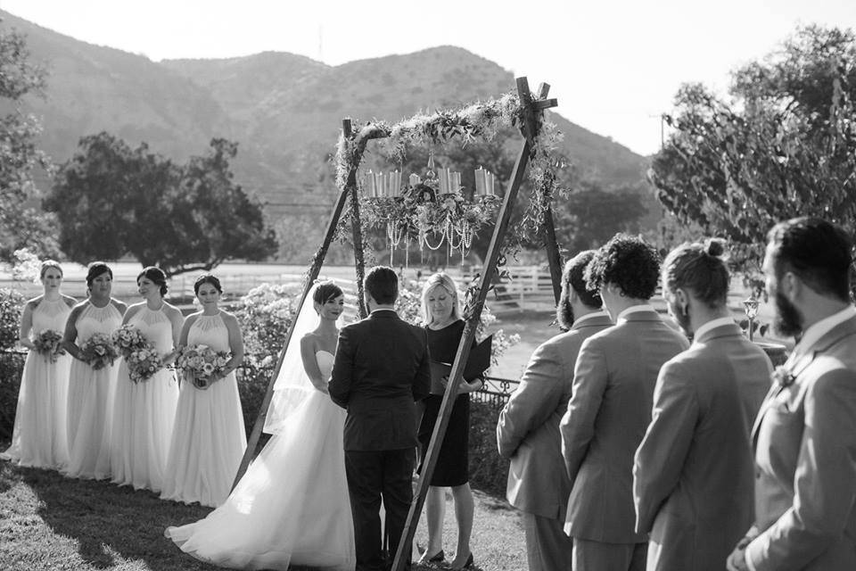 Outdoor ceremony