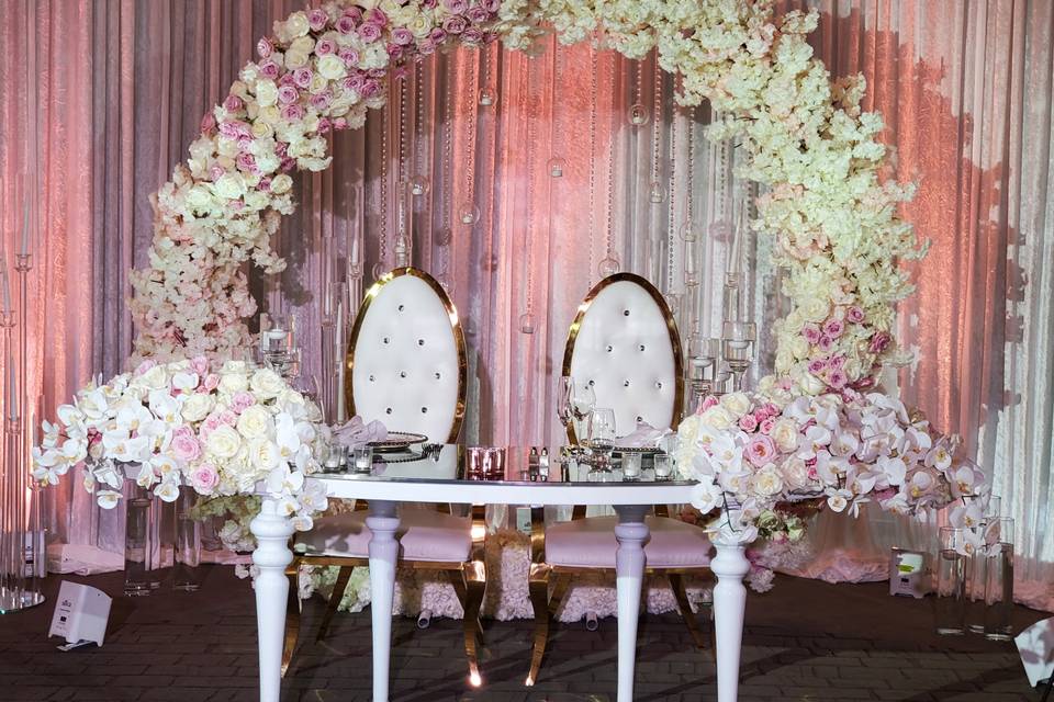 Sweetheart table