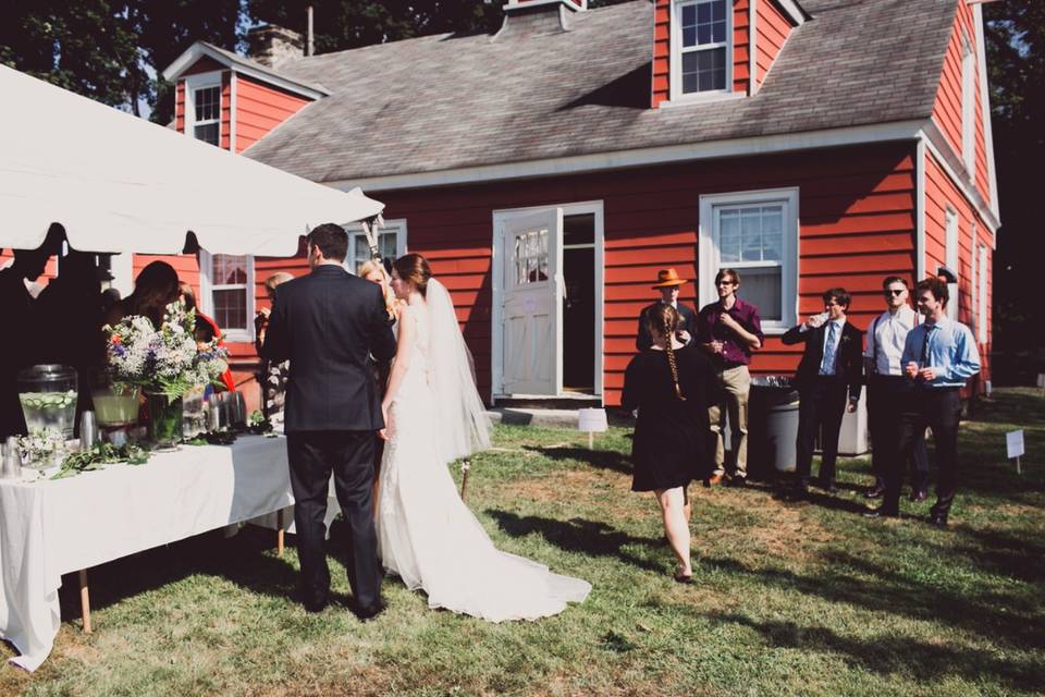 Backyard Picnic Wedding