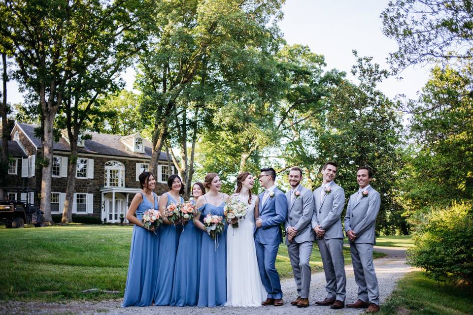 Historic Home Wedding Party