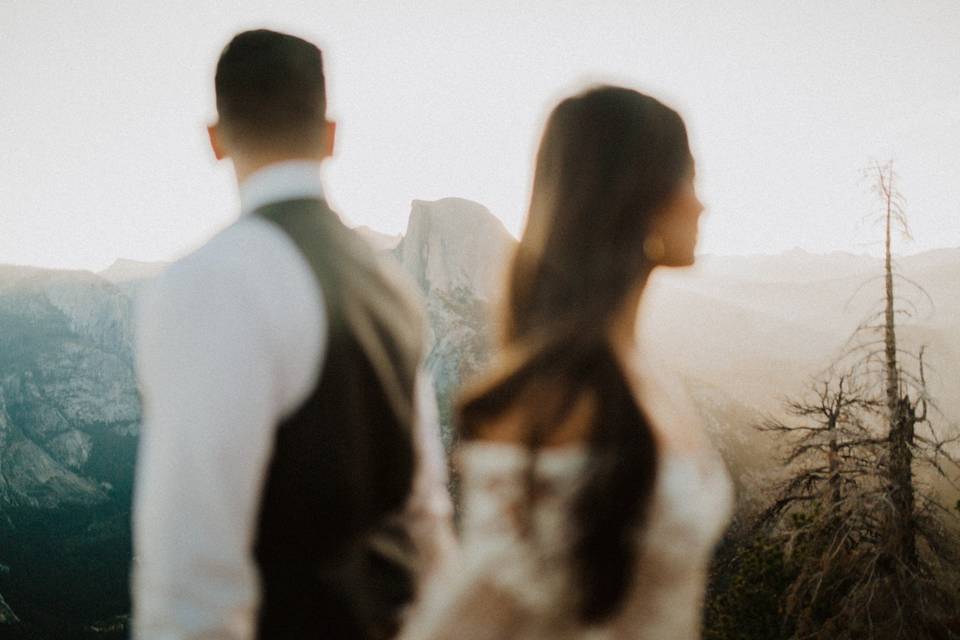 Yosemite Bridals at sunrise