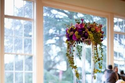 Violet table cloths