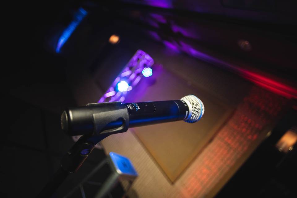 Mic and lighting