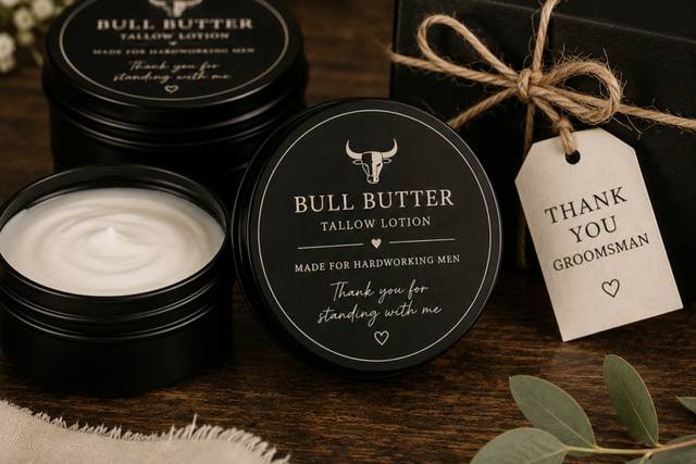 Luxury Groomsmen Tallow Gift F