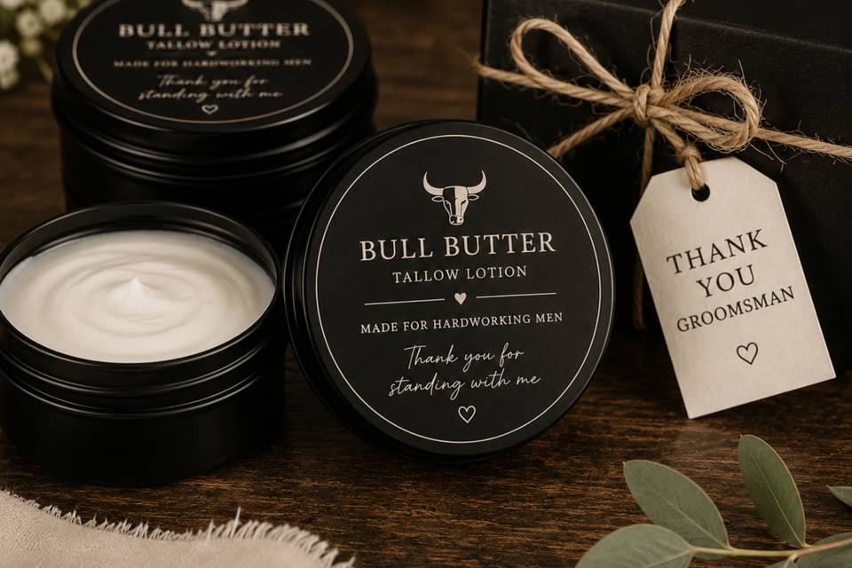 Luxury Groomsmen Tallow Gift F