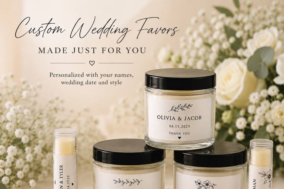 Personalized Wedding Favor Col