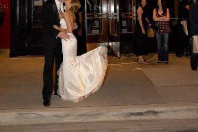 Couple kissing