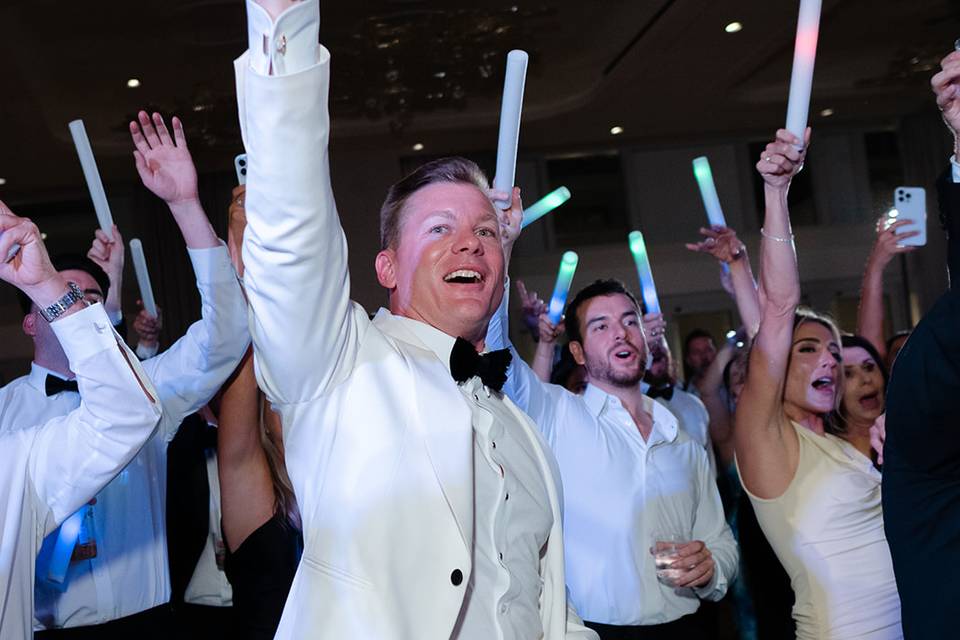 The groom and his buddies