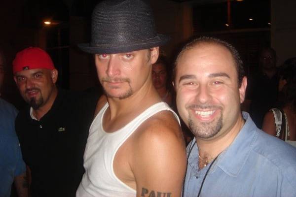 Owner of Limos Without Limits, Michael Colella & client Kid Rock