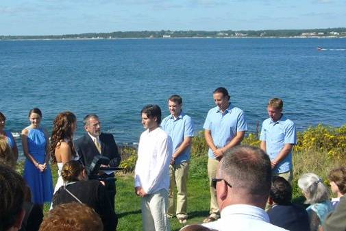 My niece and now nephew-in-law. Beavertail State Park, Jamestown, RIIt was an incredible day and spectacular location!!