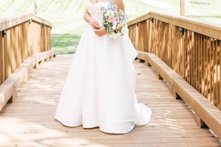 Summer, Pastel Barn Wedding