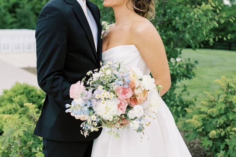 Summer, Pastel Barn Wedding