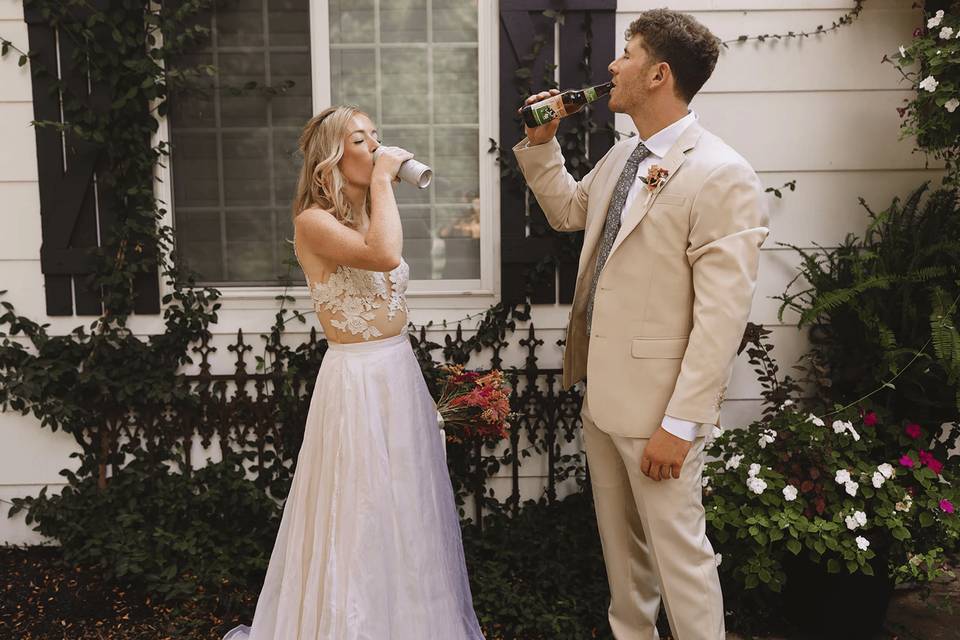 Cottage Style Wedding