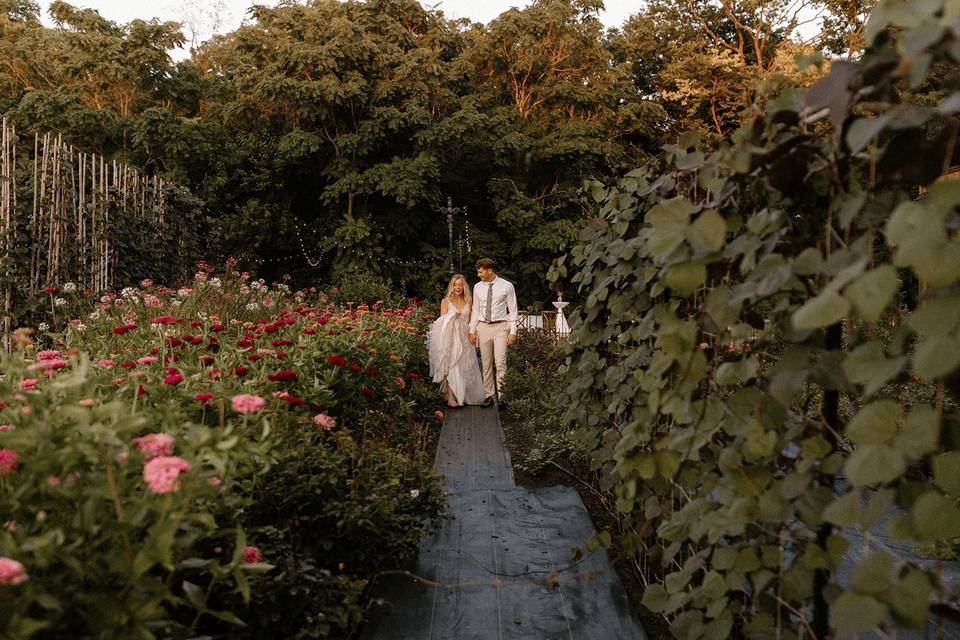 Indiana Garden Wedding