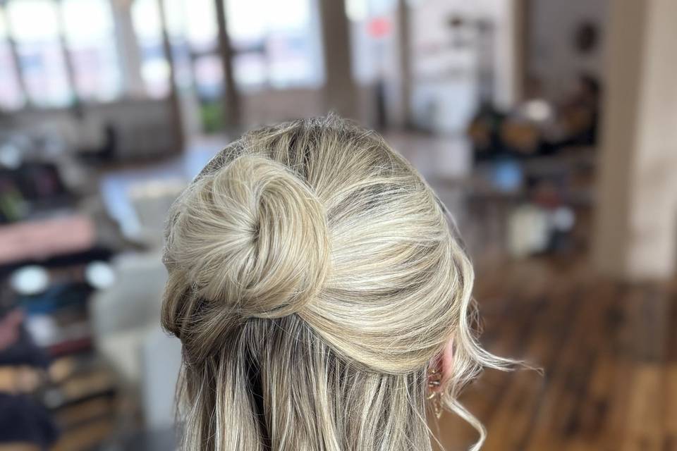 Bride makeup