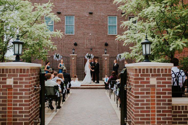 Courtyard Wedding