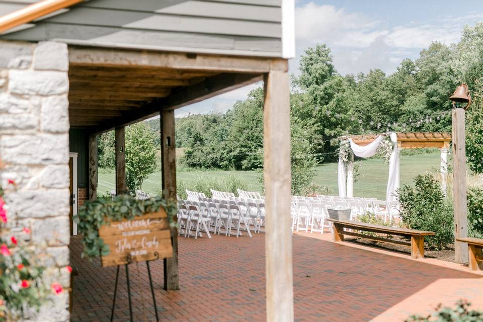 Patio Ceremony