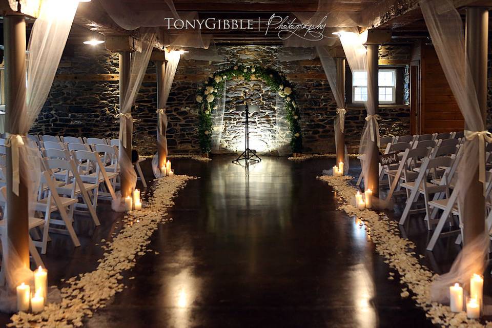 Indoor ceremony option #2