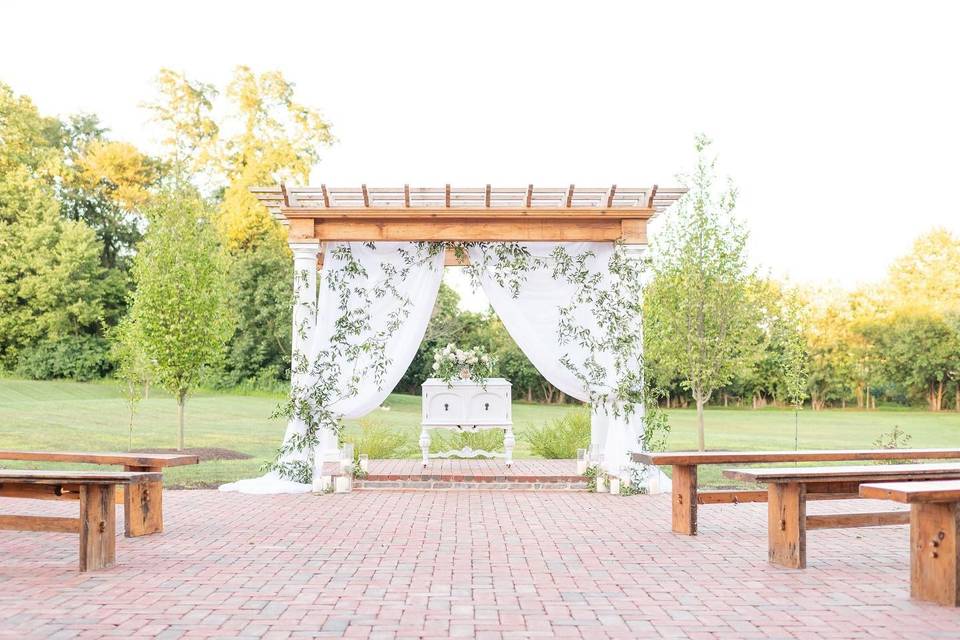 Outdoor wedding option #2