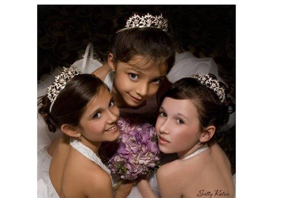 Beautiful flower girls.