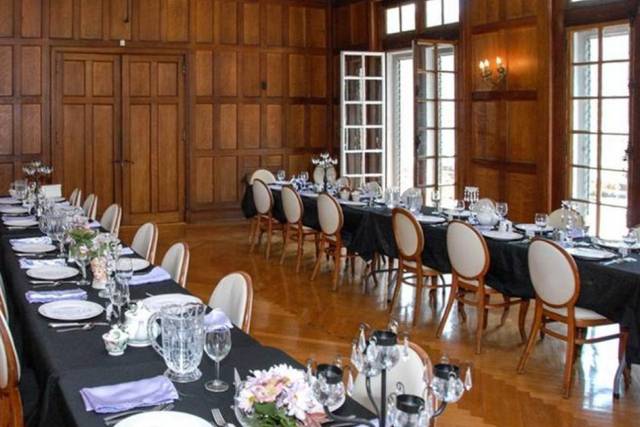 Rutherfurd Hall dining area