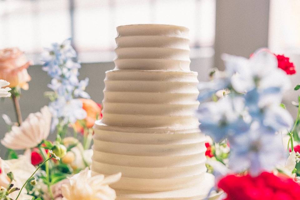 Cake and Flower details