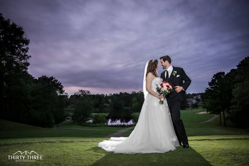 Bride and groom