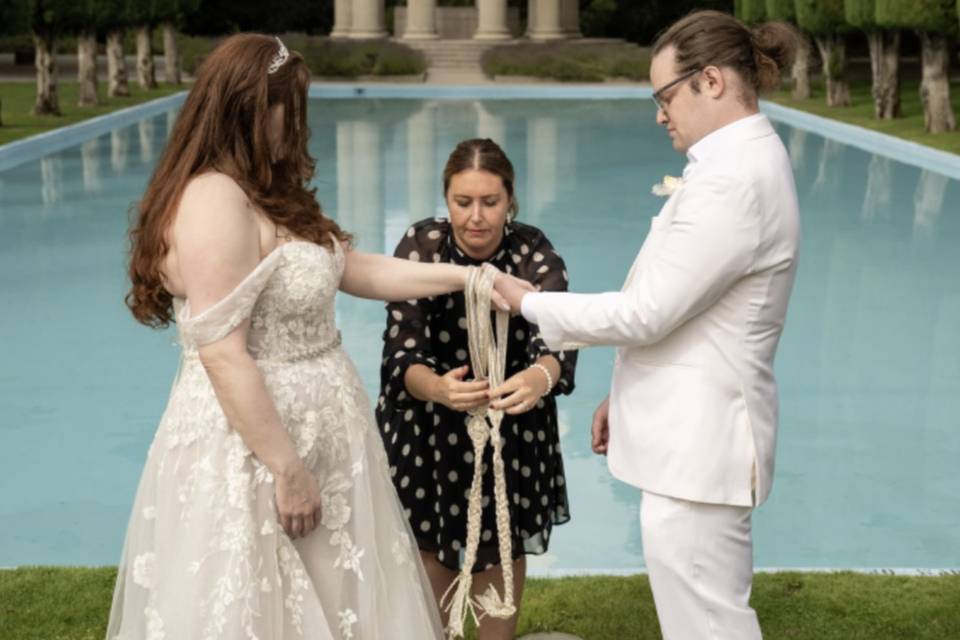 Hand Fasting ceremony