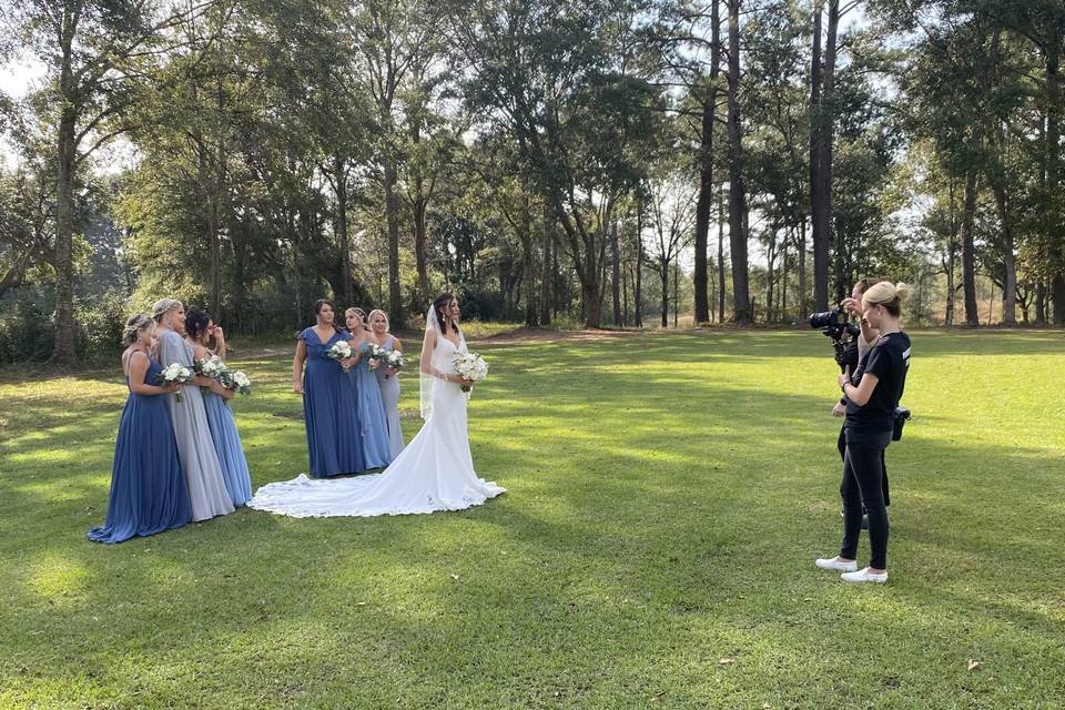 Kayley Filming Bridesmaids