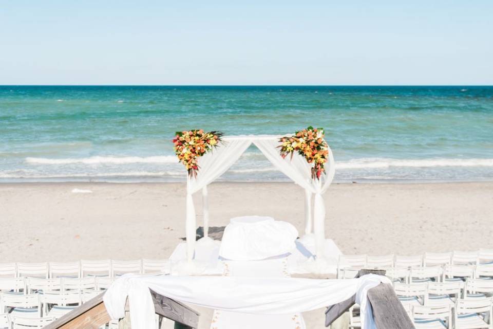 Boca By Design Beach Wedding