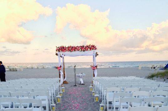 BBD Beach Ceremony Wedding