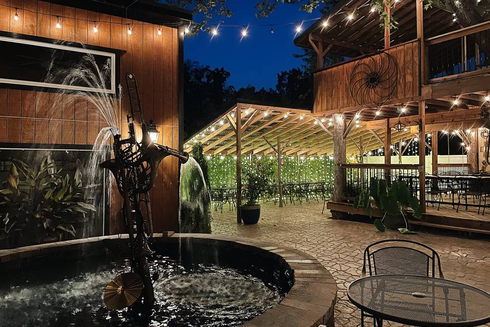 Main Courtyard at Night