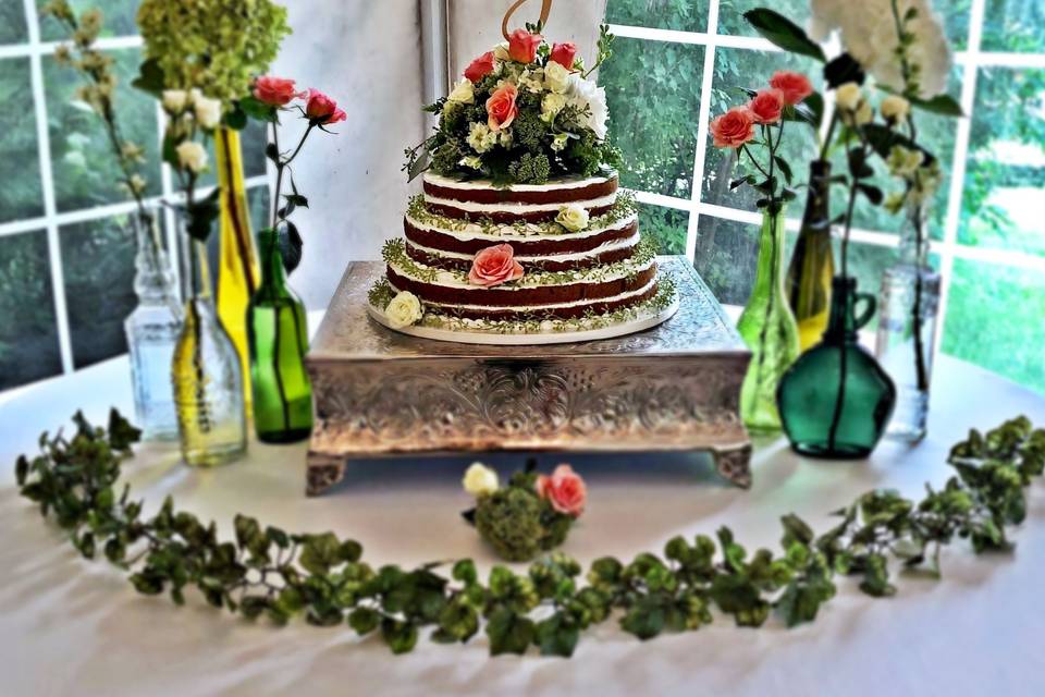 Cookie cake wedding cake