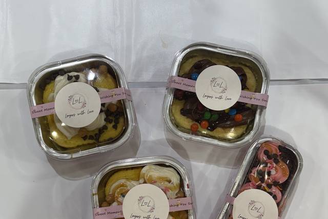 Finished cakes