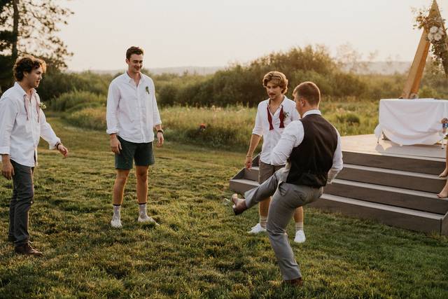 Having fun outside