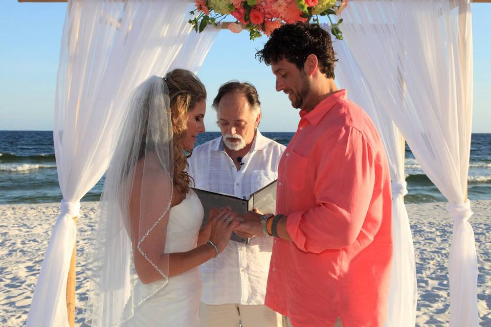 Beach wedding