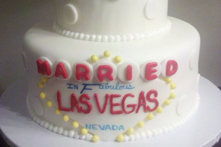 Golden 50th Birthday Cake - Caked Las Vegas