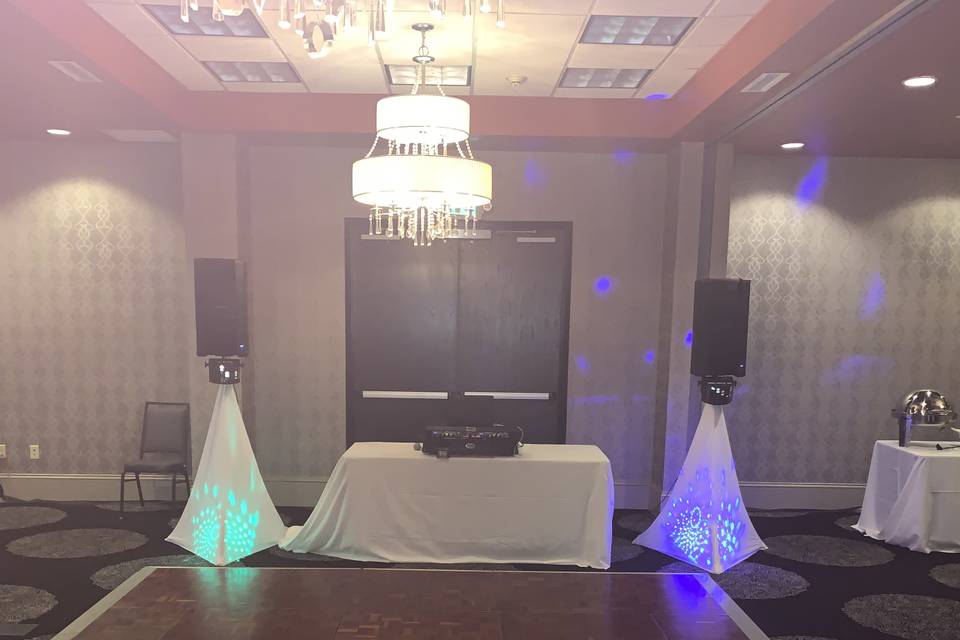 Corporate Event setup