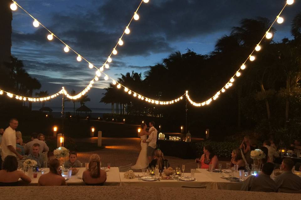 Couple dancing