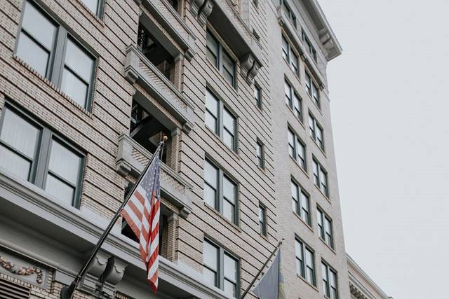 Front of hotel